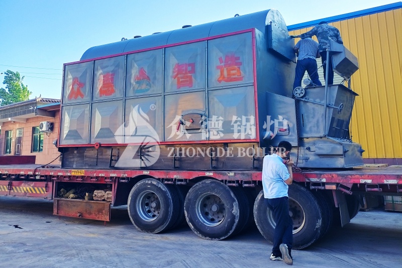生物質鍋爐發(fā)貨